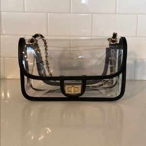 LAM GALLERY PVC CLEAR PURSE